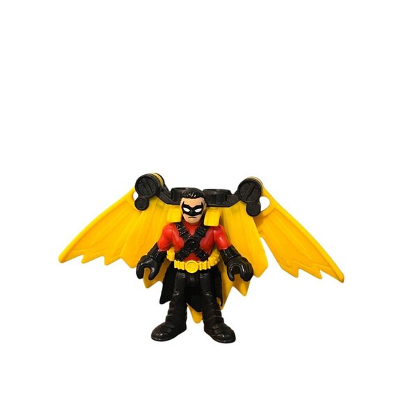 Fisher-Price Imaginext DC Super Friends Robin Battle Wings Lot Of 2 - Picture 3 of 10